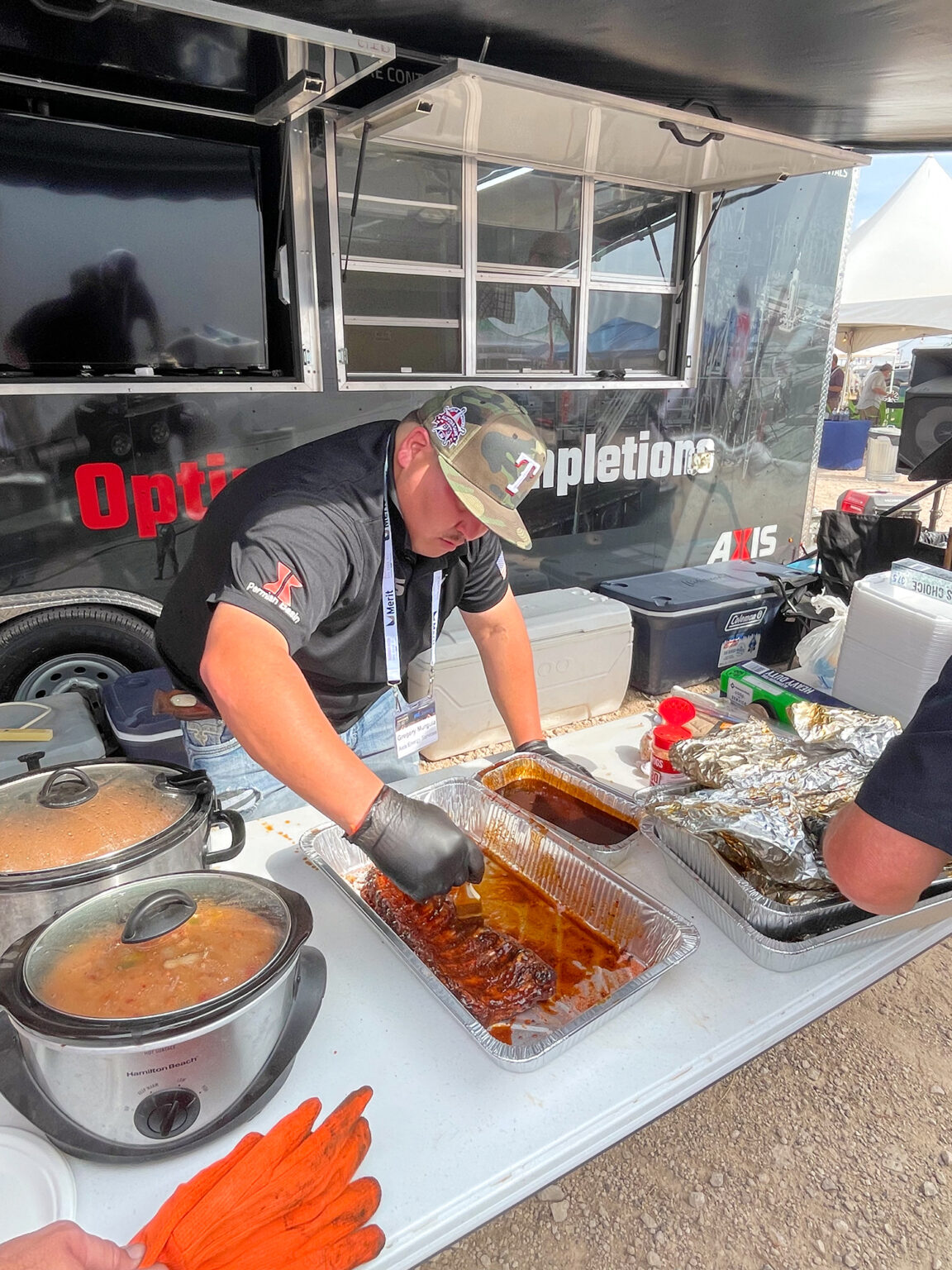 Axis Competes at the 2021 Daniel Energy Partners Permian Basin BBQ Cook