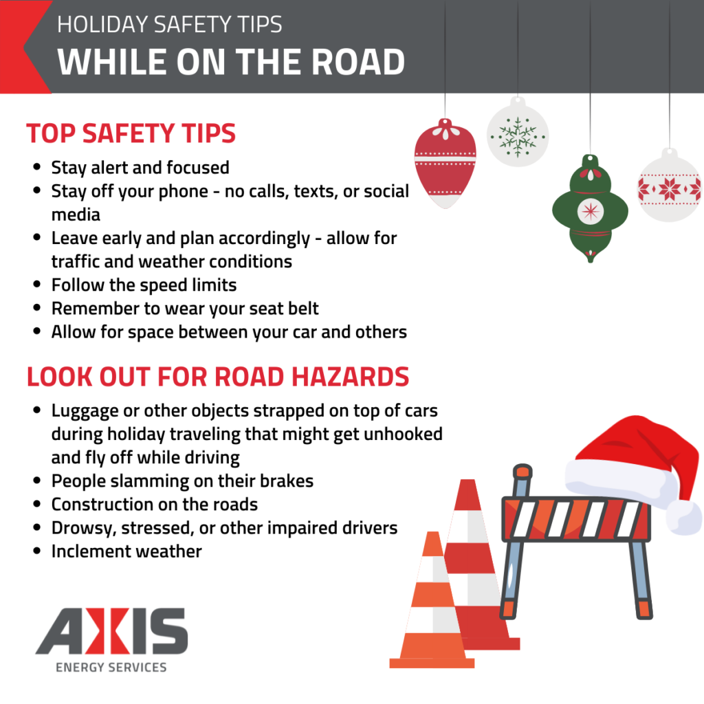 safe travel tips for the holidays